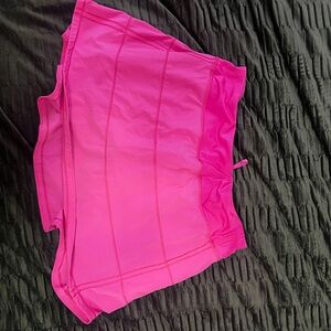 Lululemon Pace Rival Bright Pink Skort